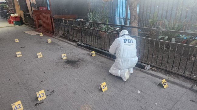 Triple homicidio frustrado en La Pintana: Se percutaron más de 100 disparos