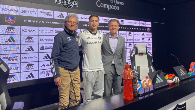 Villagra en su presentación oficial: Tuve una oferta de la U, pero quería estar en Colo Colo