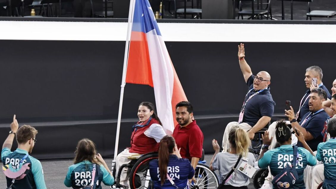 Abanderados de Team ParaChile celebraron inicio de París 2024: 