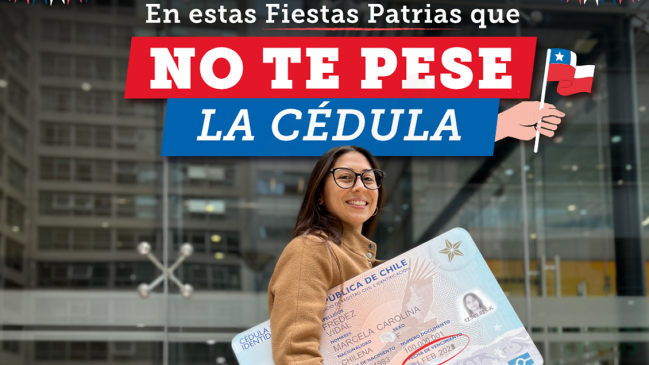   Llaman a revisar fecha de expiración de cédulas y pasaportes ante viajes de Fiestas Patrias 