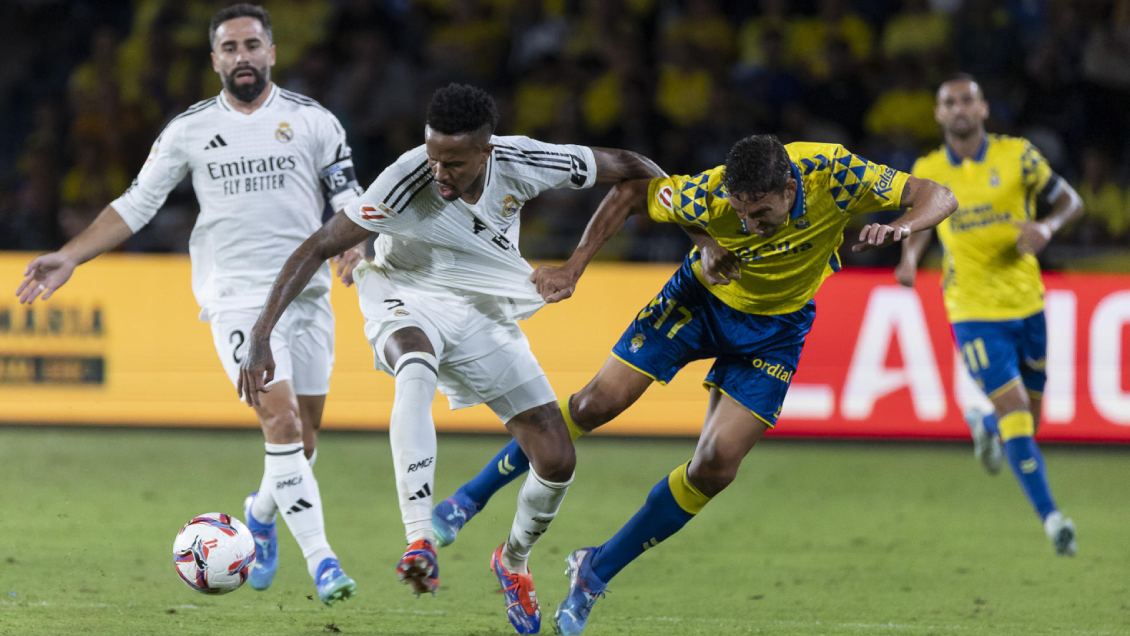 Real Madrid volvió a enredarse en España y empató contra UD Las Palmas