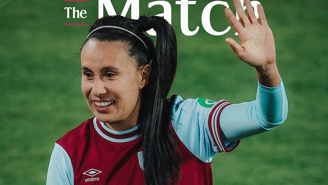 Camila Sáez fue elegida figura en su debut con West Ham ante PSG