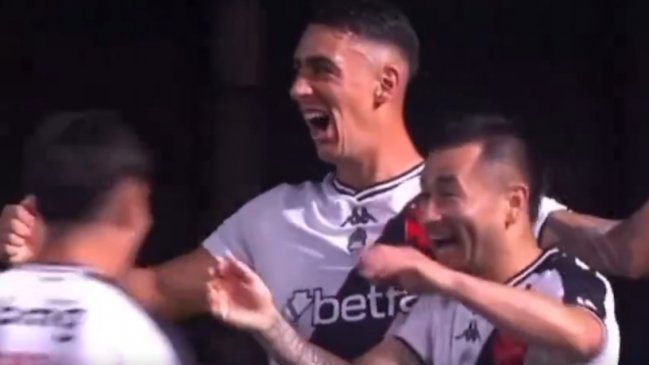 Jean Meneses debutó en Vasco da Gama y fue clave en remontada ante Atlético Paranaense