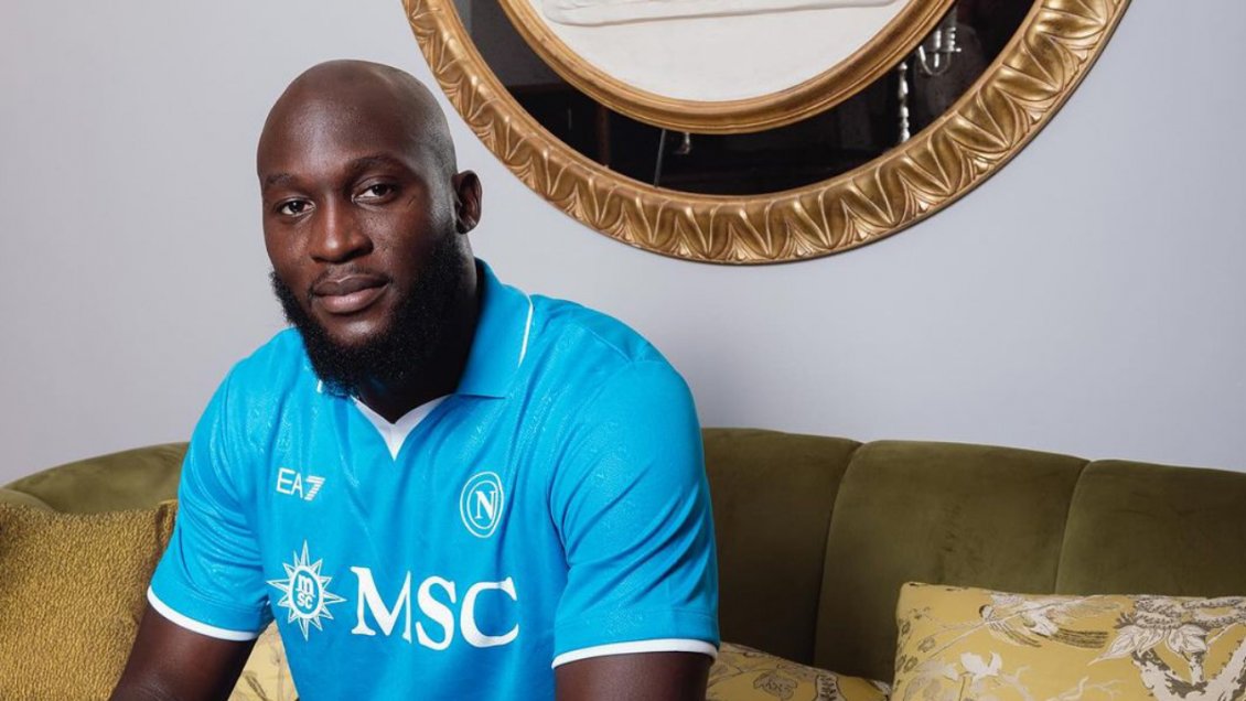 Romelu Lukaku se convirtió en nuevo refuerzo de Napoli
