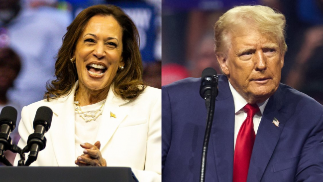  Harris mantiene estrecha ventaja sobre Trump, según sondeo del WSJ  