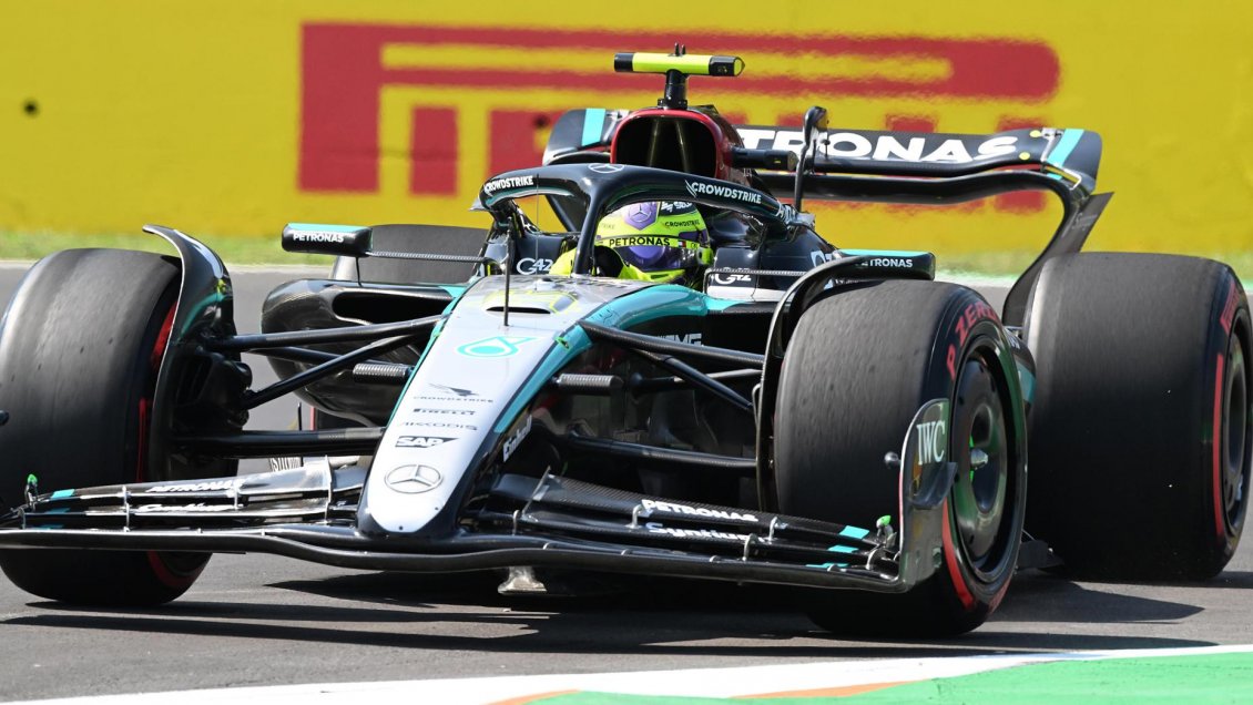 Lewis Hamilton lideró el segundo entrenamiento libre en Monza