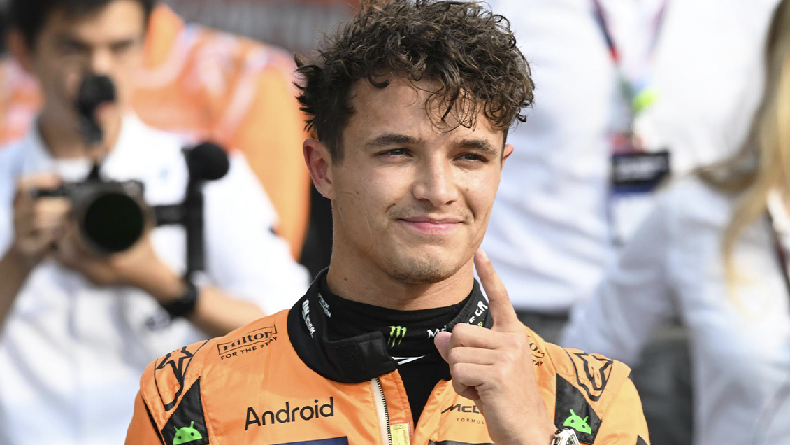 Lando Norris lideró a McLaren y se quedó con la pole para el GP de Italia