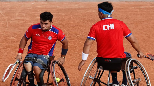 Caltado y Tapia dijeron adiós al dobles del tenis en silla de ruedas de París 2024