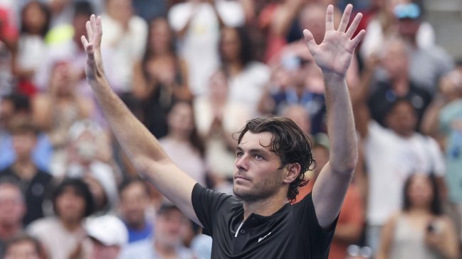 Taylor Fritz sorprendió a Casper Ruud y se metió en cuartos del US Open