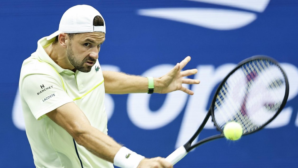 Grigor Dimitrov doblegó a Andrey Rublev y avanzó a cuartos en el US Open