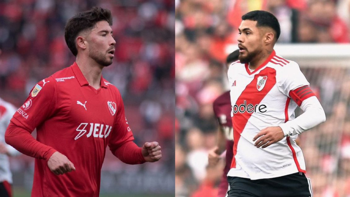 Duelo de chilenos: Independiente de Felipe Loyola igualó con River Plate de Paulo Díaz