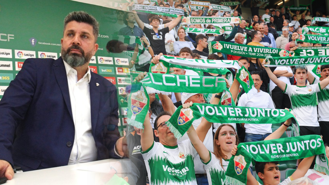 Se arrepintieron: Barristas de Elche organizaron frustrada protesta contra Bragarnik