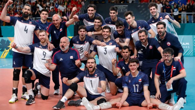   Chile clasificó al Mundial de Voleibol 2025 