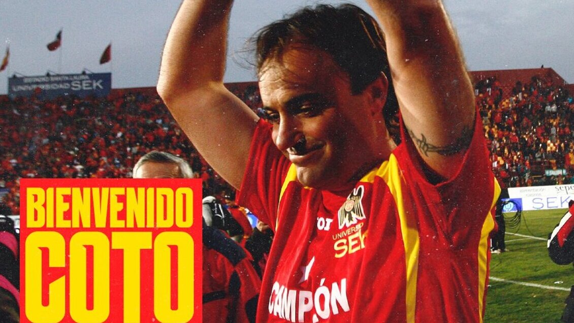 El regreso de un ídolo: Jose Luis Sierra es el nuevo técnico de Unión Española