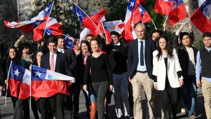   Chile Vamos celebró los dos años del triunfo del Rechazo 