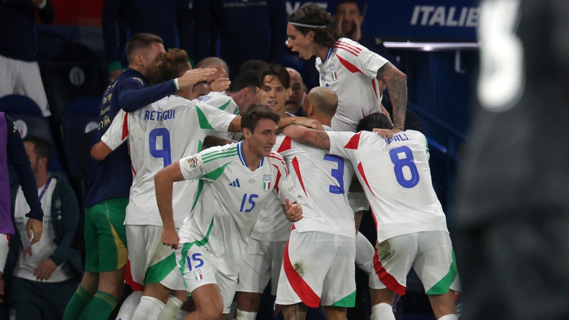 Italia castigó a Francia a domicilio e inició con paso firme en la Nations League