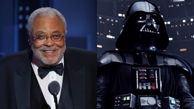   James Earl Jones, voz de Darth Vader en 