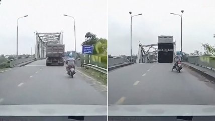 Colapso de puente en Vietnam arrastró a camión: 13 desaparecidos