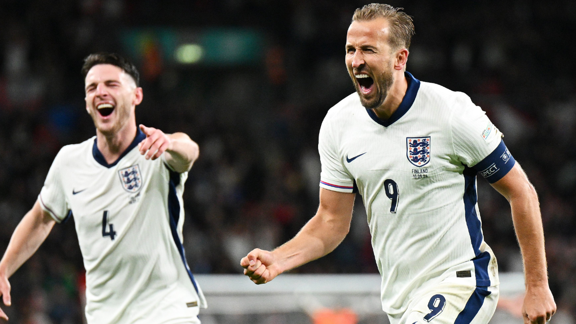 [VIDEO] Harry Kane anotó un doblete en su partido número 100 con la selección inglesa