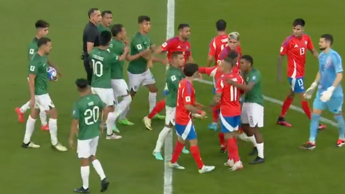 La gresca entre Chile y Bolivia tras el polémico gol de Eduardo Vargas