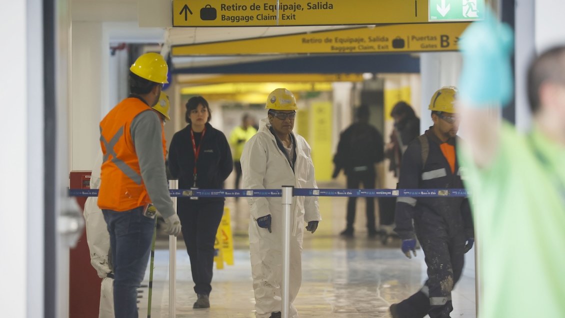 Trabajadores del Aeropuerto Nuevo Pudahuel confirman paro desde mañana