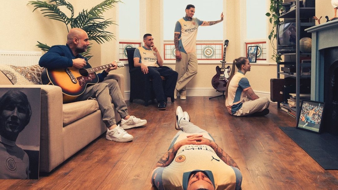 Noel Gallagher diseñó la nueva camiseta de Manchester City