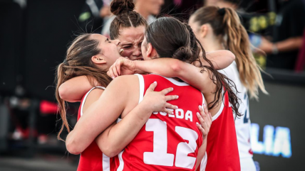   Chile logró importante triunfo sobre Francia en el Mundial Sub 23 de Baloncesto 3x3 