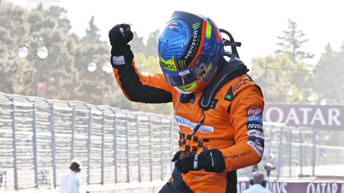 Oscar Piastri se impuso como el gran ganador del GP de Azerbaiyán
