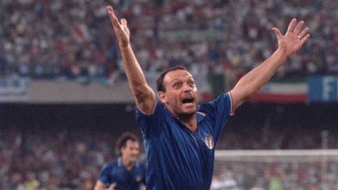 Falleció Salvatore Schillaci, goleador del Mundial de Italia '90