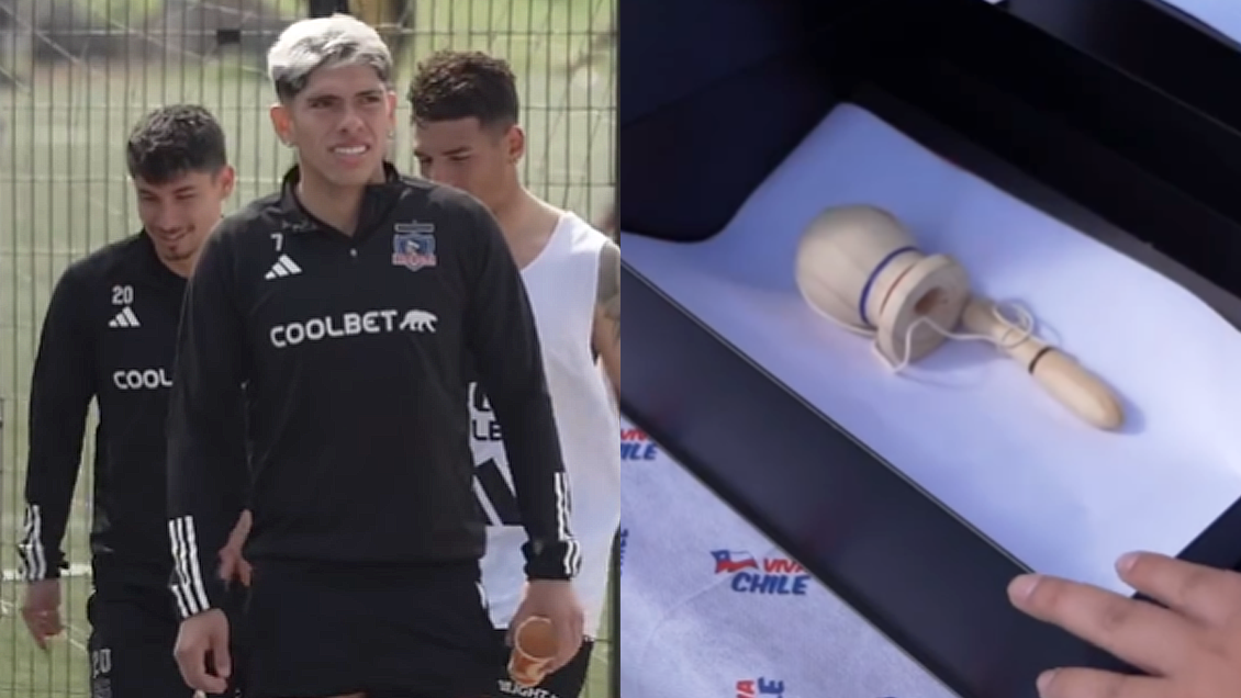 [VIDEO] Carlos Palacios se lució en reto de Fiestas Patrias en Colo Colo