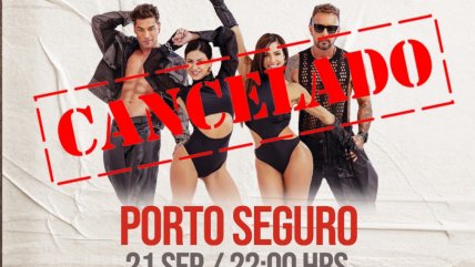  Desmanes en fonda de Lo Barnechea obligaron a cancelar show de Porto Seguro  