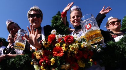  Arrancó el Oktoberfest en Múnich  