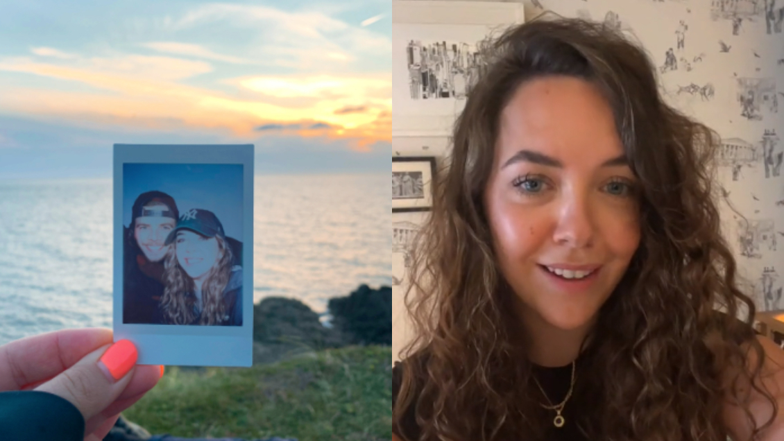 Mujer realiza luna de miel en solitario tras perder a su pareja un mes antes de casarse