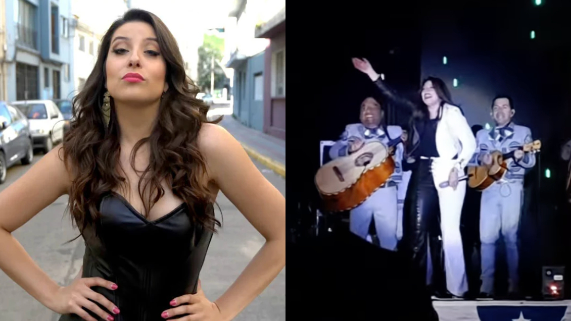 María José Quintanilla sufrió percance durante show en Fiestas Patrias