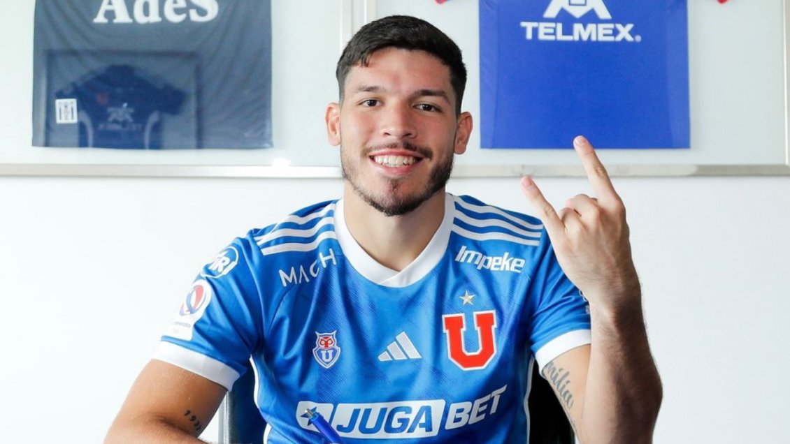 U. de Chile dio la bienvenida oficial al venezolano Bianneider Tamayo