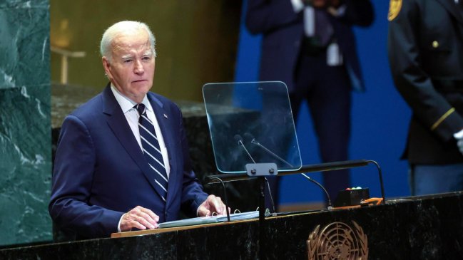  Biden en la ONU: Los venezolanos votaron por un cambio que no puede ser negado  