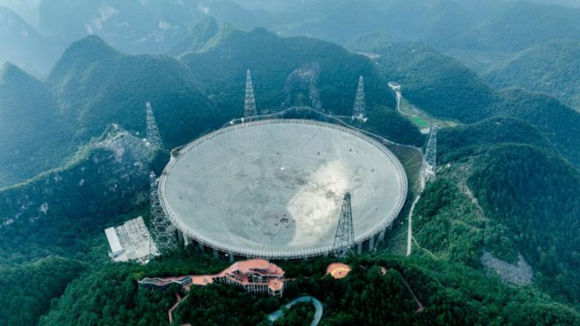 Comienza construcción del conjunto de núcleos del telescopio FAST de China