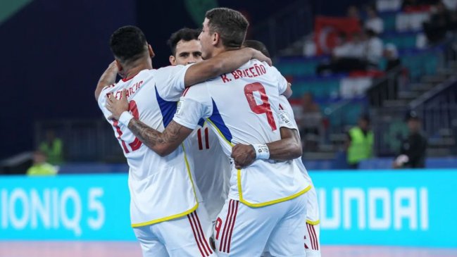   Venezuela eliminó a España y dio la sorpresa en el Mundial de Futsal 