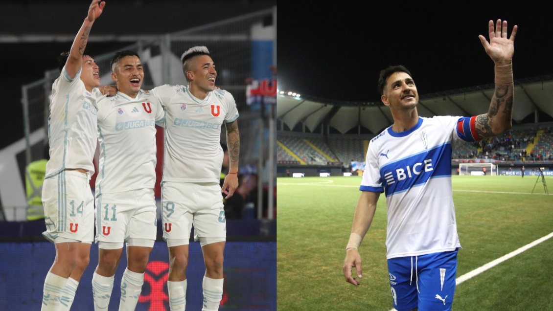 Resumen: La U clasificó a la Libertadores y la UC volvió al triunfo con un hito de Zampedri