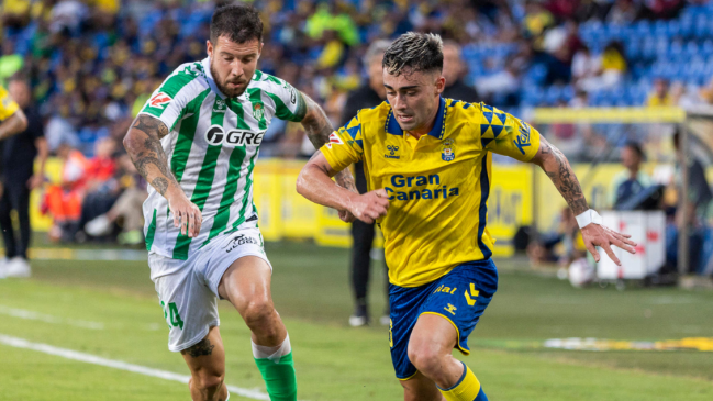   Betis obtuvo un amargo empate ante Las Palmas y alargó su mala racha de visitante 