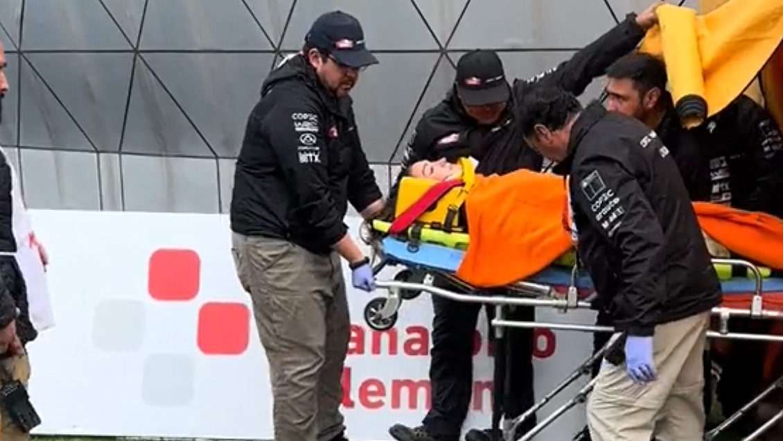 Martín Scuncio y Javiera Román sufrieron accidente en el Rally del Biobío