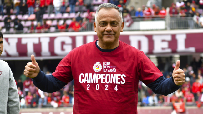 Erwin Durán tras coronarse campeón con La Serena: Mi intención siempre fue dirigir en Primera