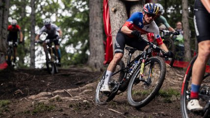   Vidaurre tuvo agridulce presentación en penúltima fecha de la Copa del Mundo UCI 