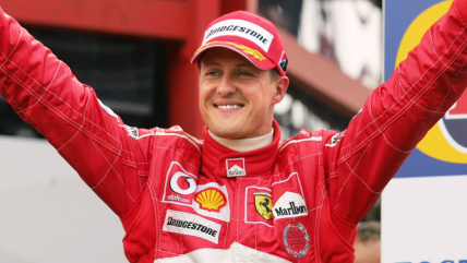   Michael Schumacher hizo su primera aparición tras casi 11 años desde su accidente 