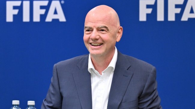   [VIDEO] Gianni Infantino felicitó a Chile por albergar su quinto mundial 