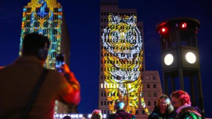   Berlín da inicio al Festival de las Luces con iluminaciones y proyecciones en 3D 