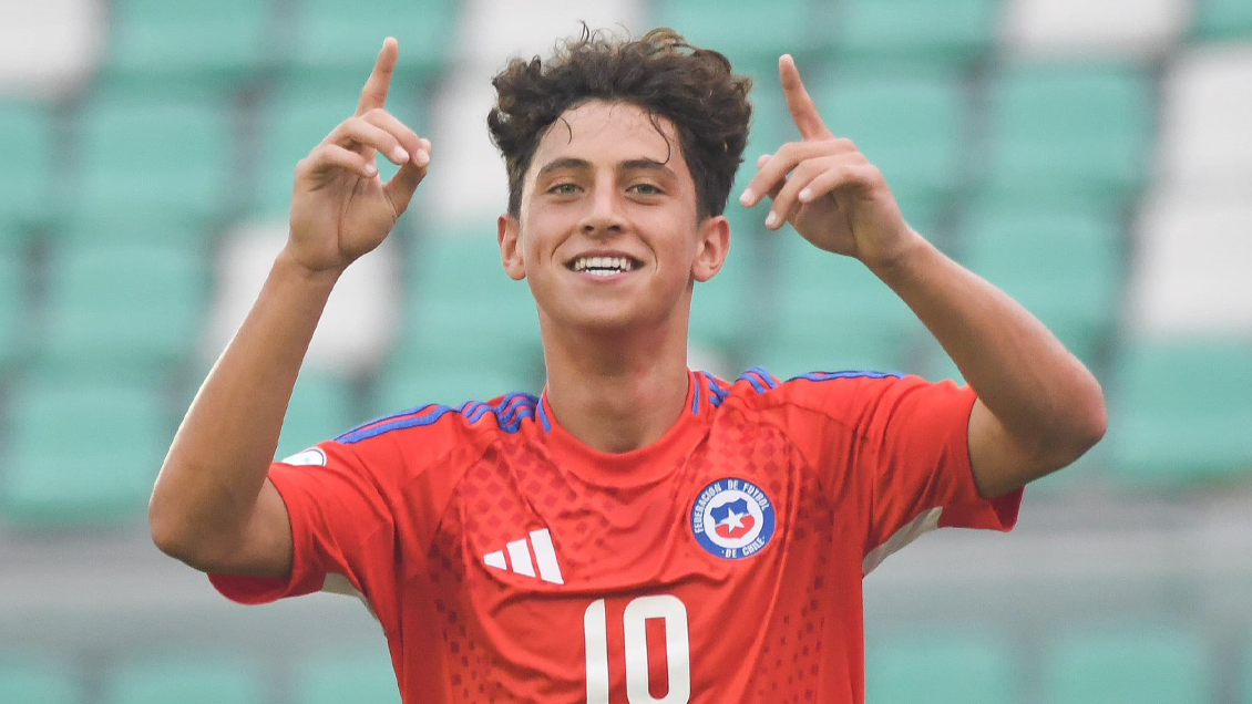 La Roja avanzó a semifinales del Sudamericano Sub 15 bajo la batuta goleadora de Zidane
