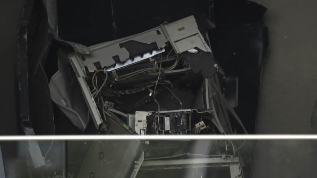 Investigan nuevo robo a cajero automático: el cuarto en dos semanas en Santiago