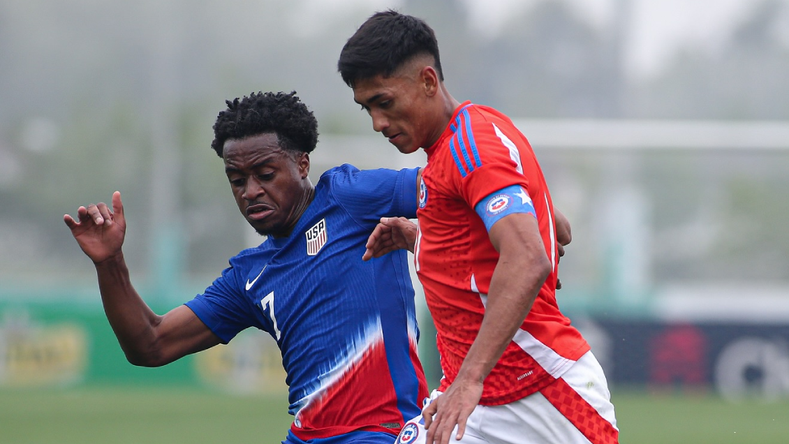 La Roja Sub 20 enfrenta en amistoso a Estados Unidos