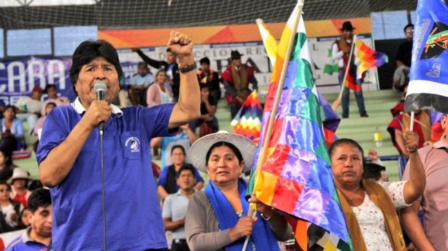 Evo Morales amenazó con bloquear Bolivia si la Fiscalía lo captura